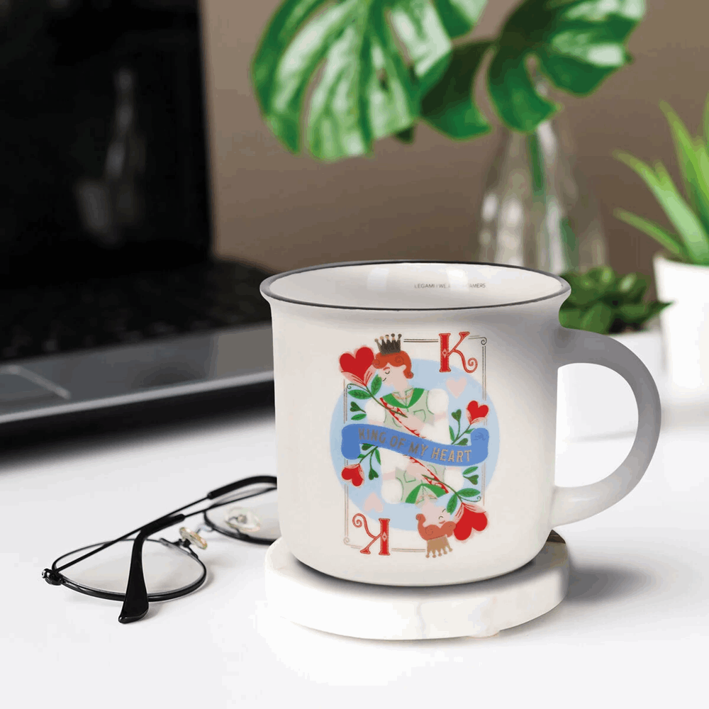 LEGAMI CUP0070 NEW BONE CHINA PORCELAIN MUG - CUP-PUCCINO - KING