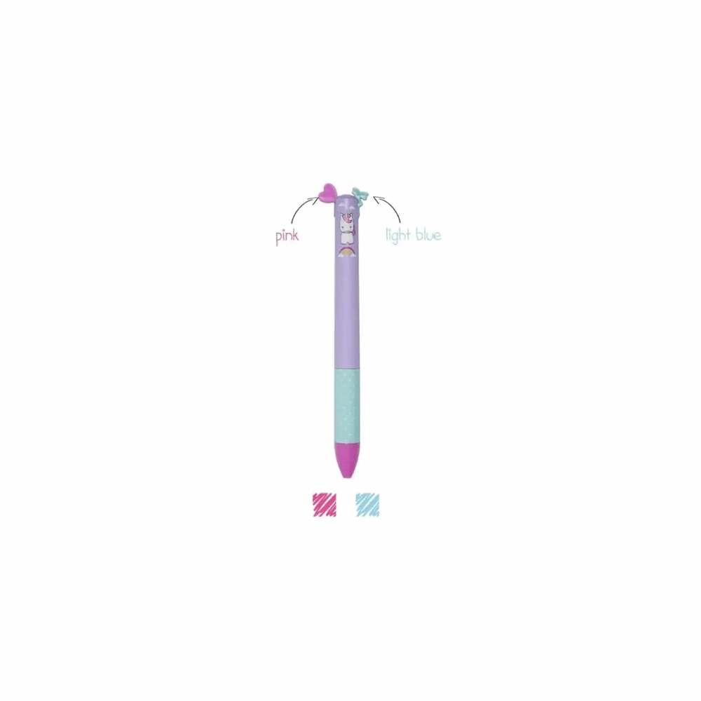 LEGAMI CLICKKIT20 ΣΤΥΛΟ CLICK & CLACK DREAM BIG TWO COLOR PINK/AQUA