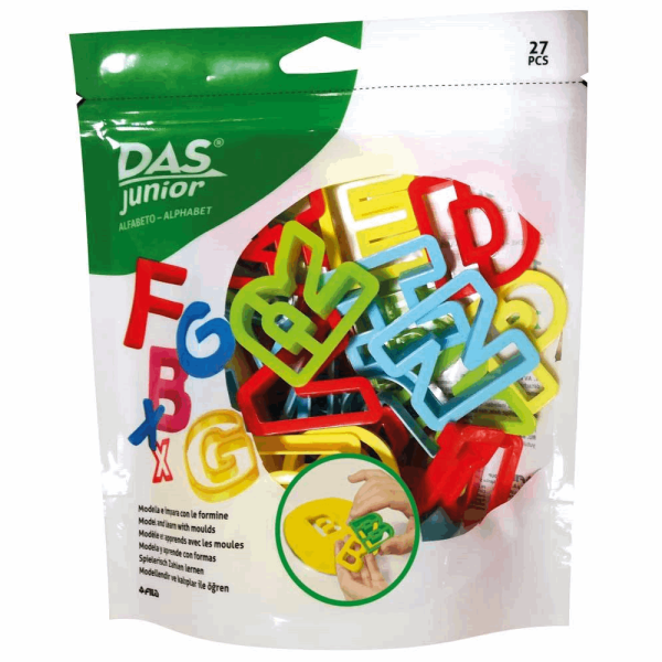 DAS JUNIOR SET ΦΟΡΜΕΣ ΜΟΝΤΕΛΙΣΜΟΥ ΓΡΑΜΜΑΤΑ 000687700