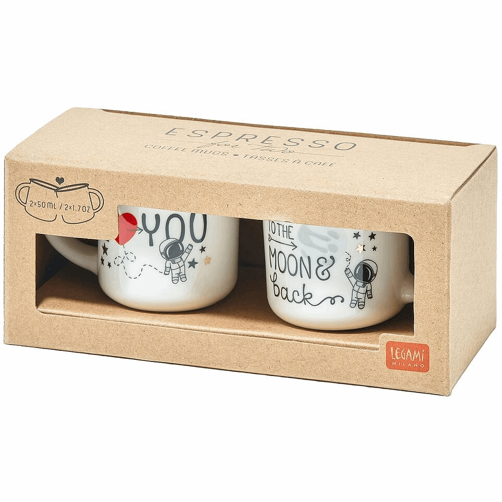LEGAMI MM0010 SET2 ΚΟΥΠΕΣ ESPRESSO MOON & BACK