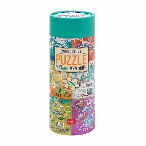 LEGAMI PUZ0006 PUZZLE WORLD CITIES