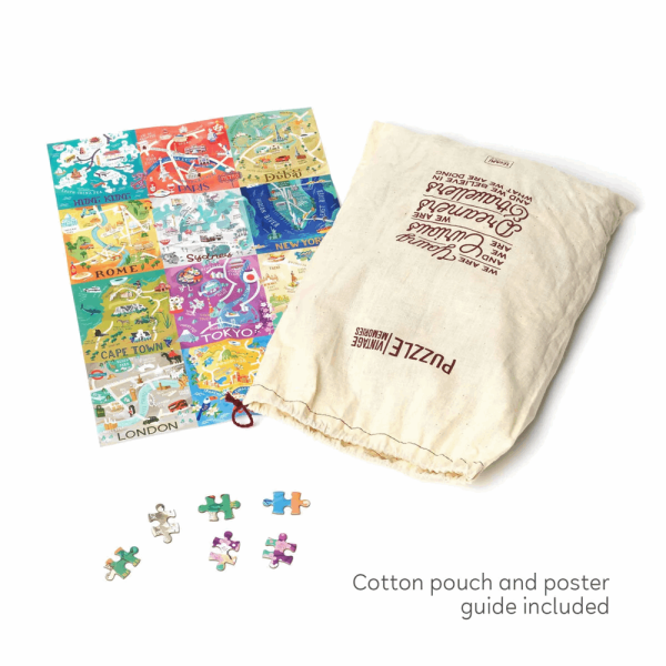 LEGAMI PUZ0006 PUZZLE WORLD CITIES