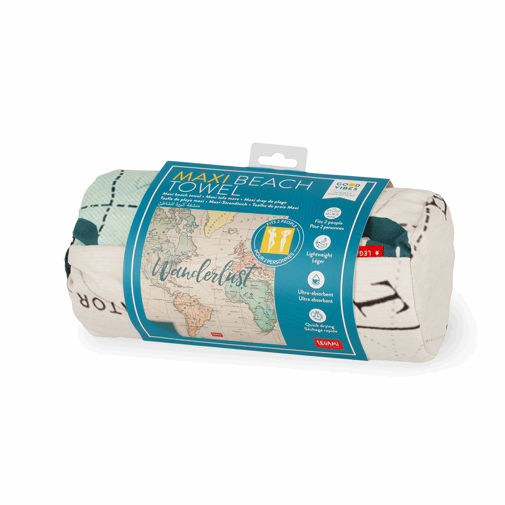 LEGAMI BTM0001 BEACH TOWEL MAXI - TRAVEL