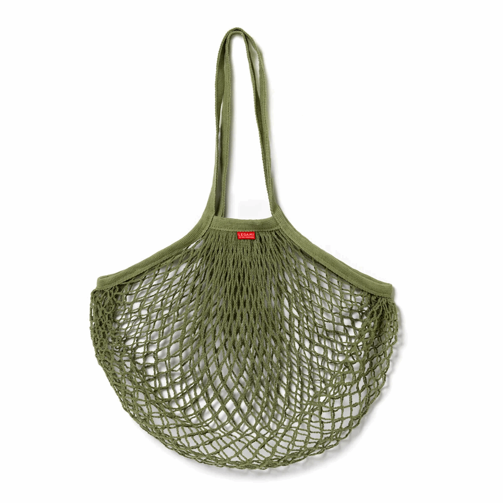 LEGAMI BAGS & GO - COTTON MESH BAG - GREEN - MAB0004