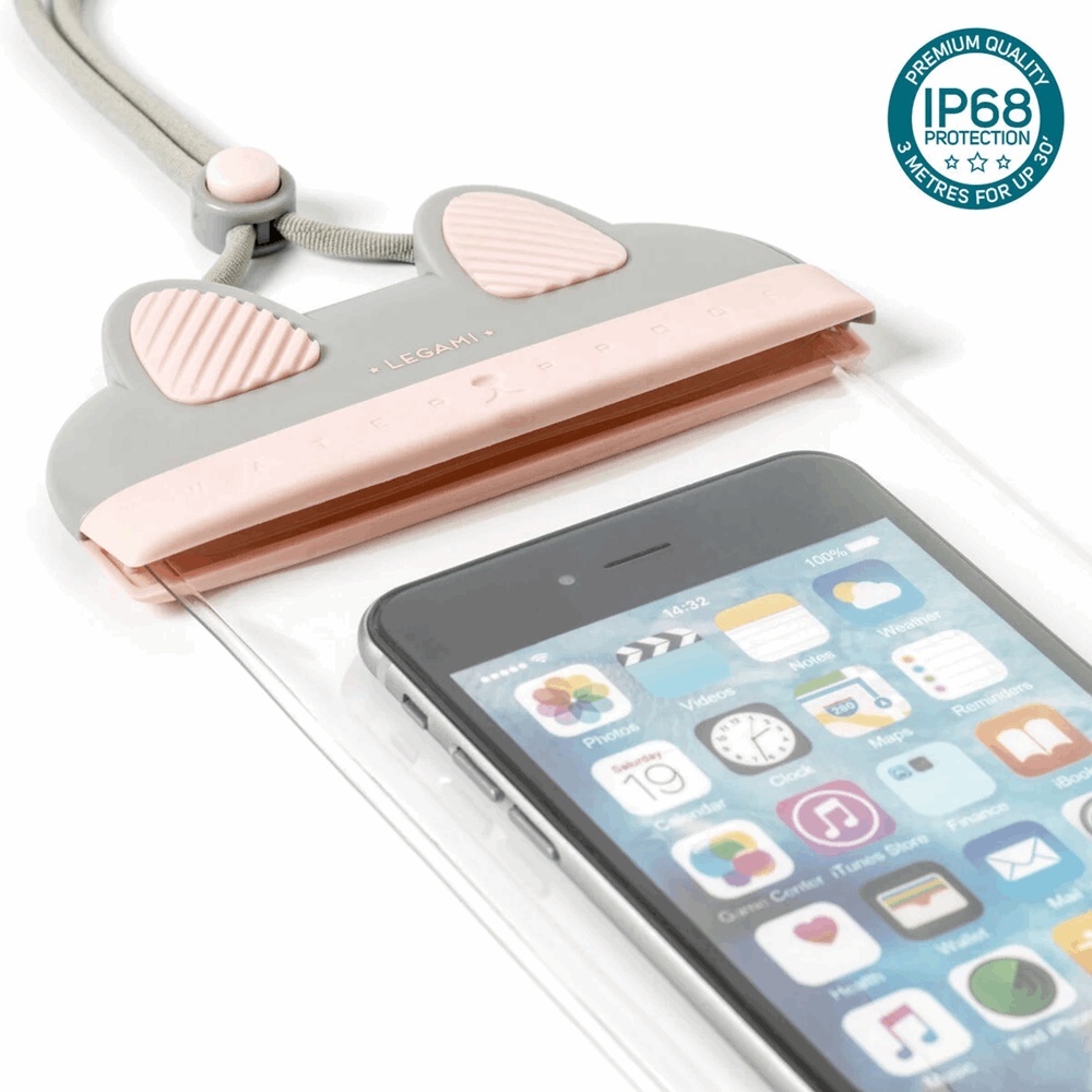 LEGAMI WPP0003 WATERPROOF SMARTPHONE POUCH - KITTY -