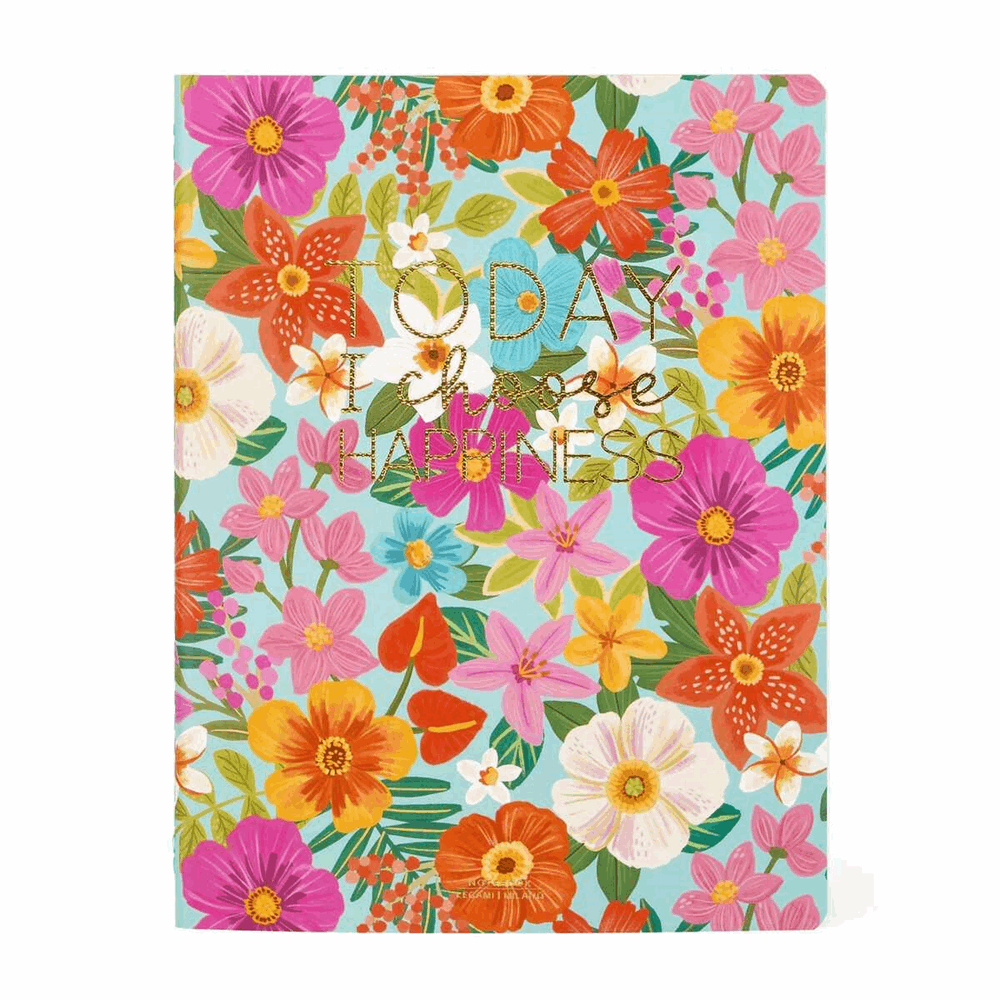 LEGAMI Β5NOT0041 QUADERNO - LARGE - FLOWERS