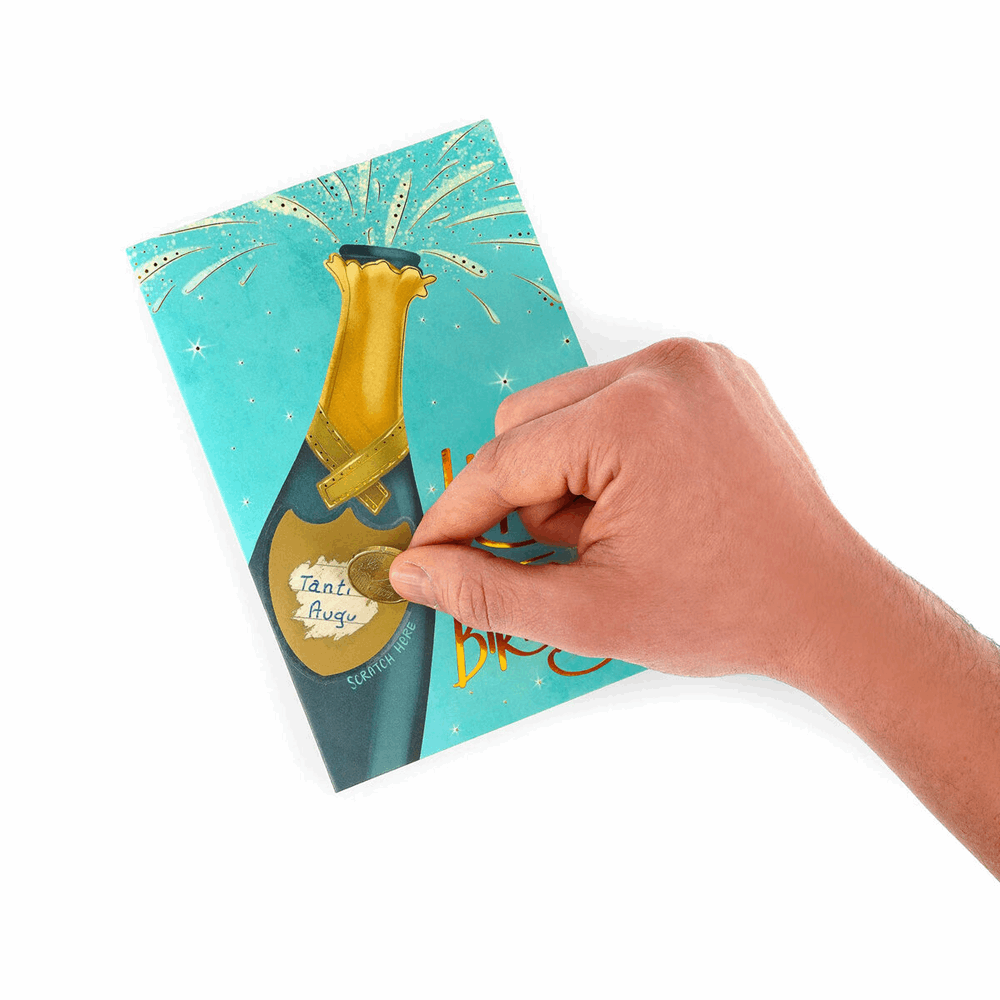 LEGAMI BGSKIT2 SCRATCH TO REVEAL GREETING CARD
