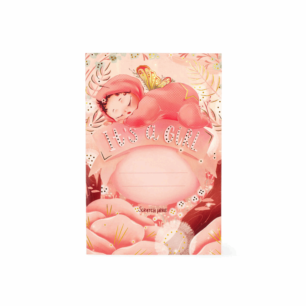 LEGAMI BGSKIT6 SCRATCH TO REVEAL GREETING CARD