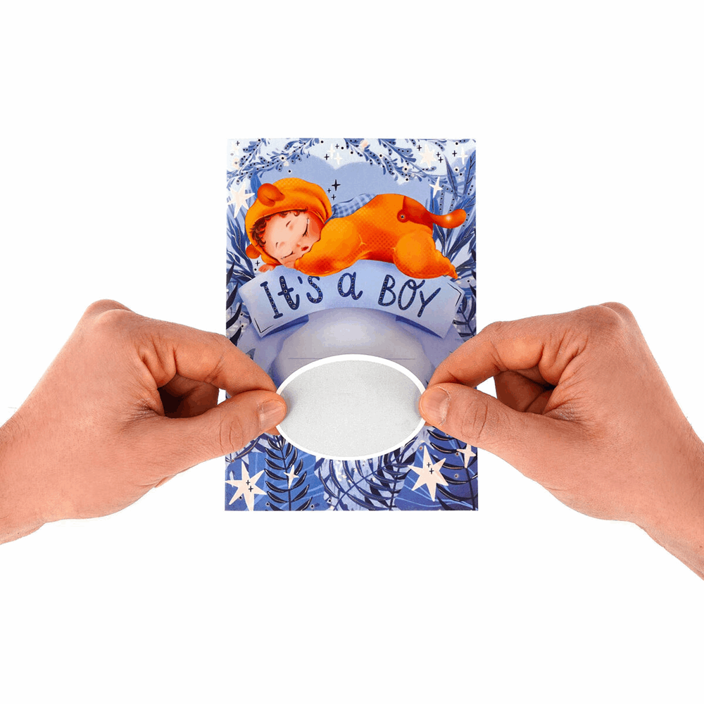LEGAMI BGSKIT7 SCRATCH TO REVEAL GREETING CARD
