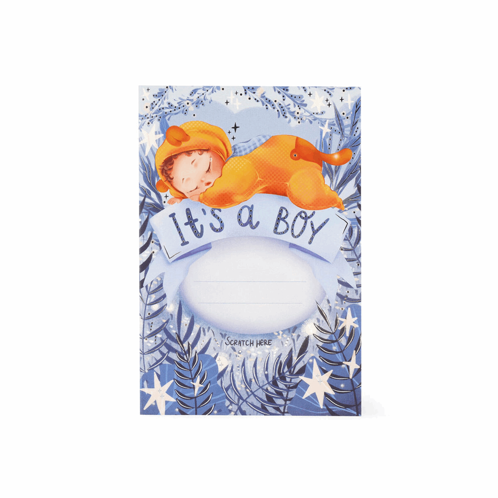 LEGAMI BGSKIT7 SCRATCH TO REVEAL GREETING CARD
