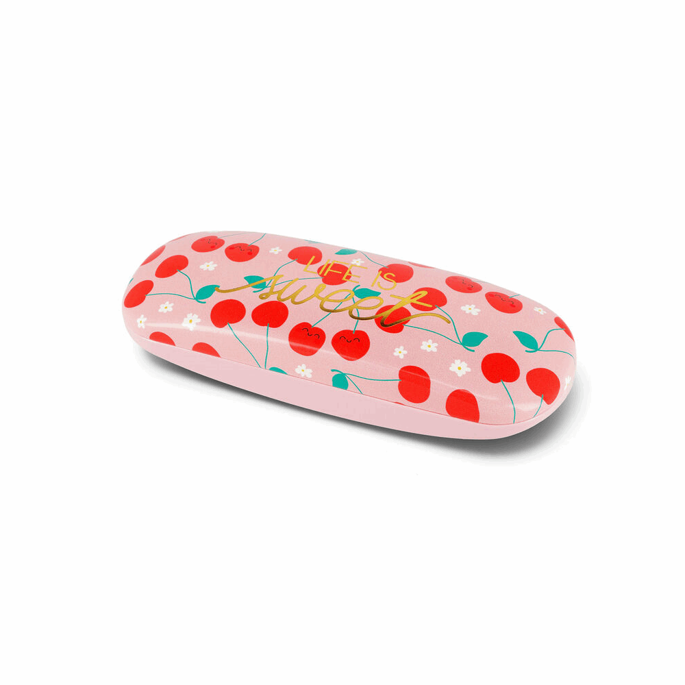 LEGAMI MSBM0065 GLASSES AND PEN CASE - SECRETS BOX - CHERRY