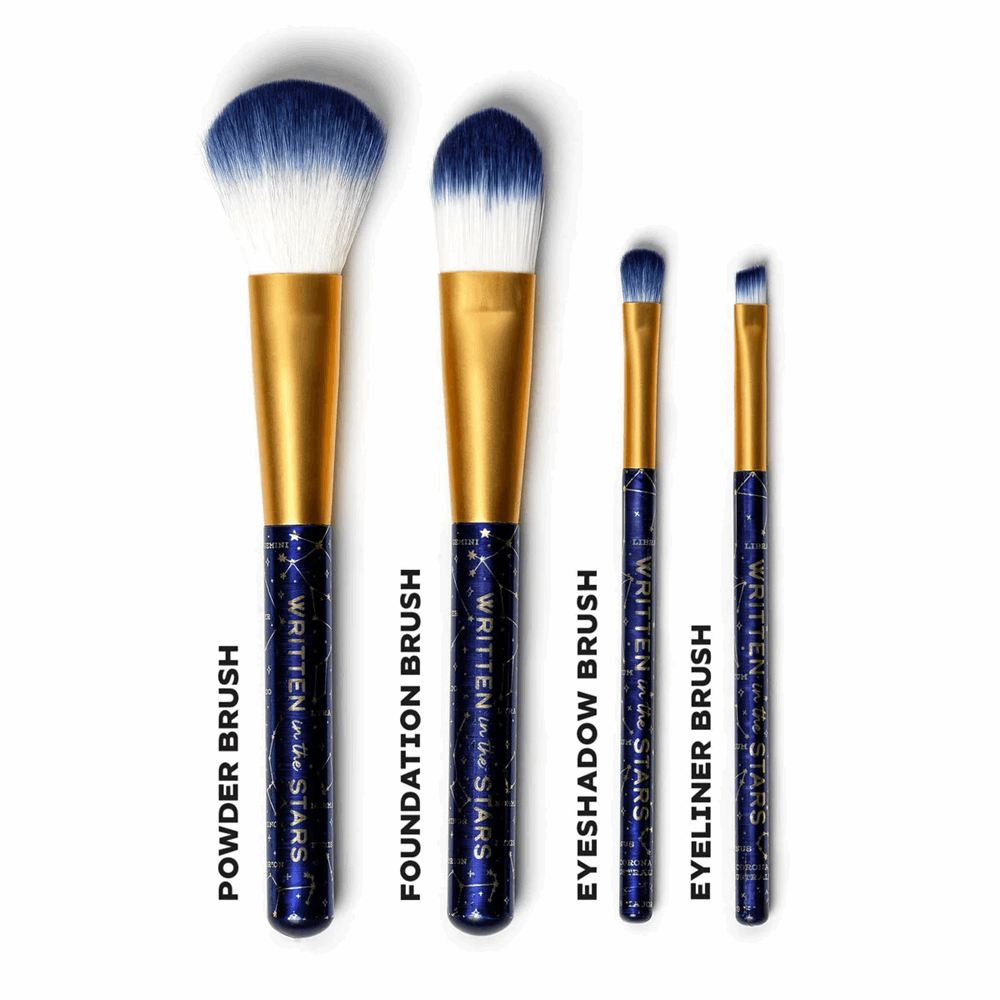 LEGAMI MUBS0001 OH MY GLOW! - SET OF 4 MAKEUP BRUSH