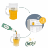 LEGAMI  BMUG0001 COOLING BEER MUG