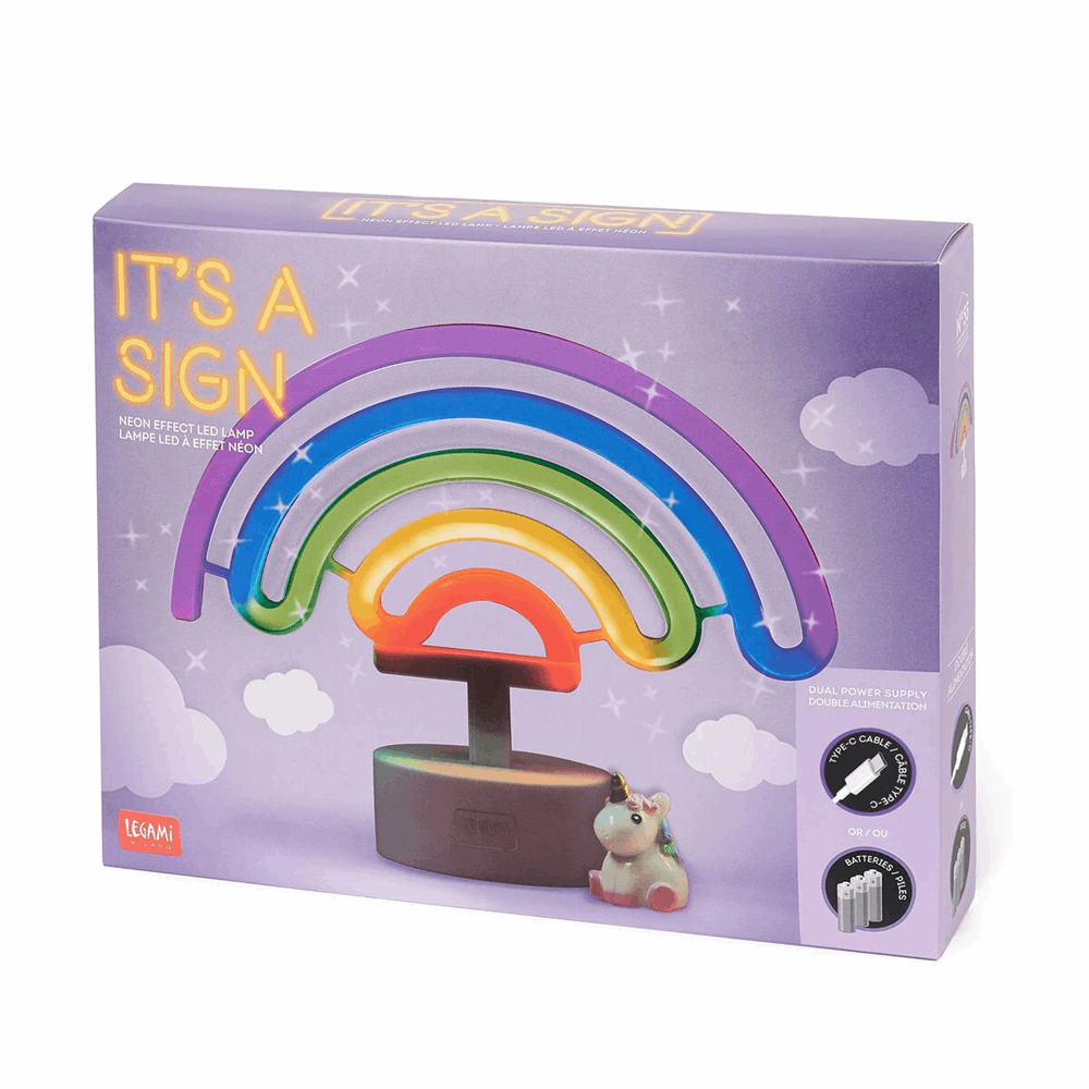 LEGAMI LL0005 ΙΤS A SING - NEON EFFECT LED LAMP - RAINBOW
