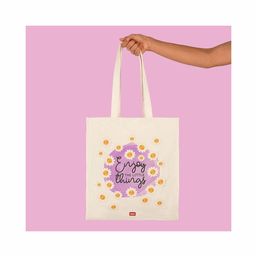 LEGAMI CBAG0003 COTTON BAG - DAISY