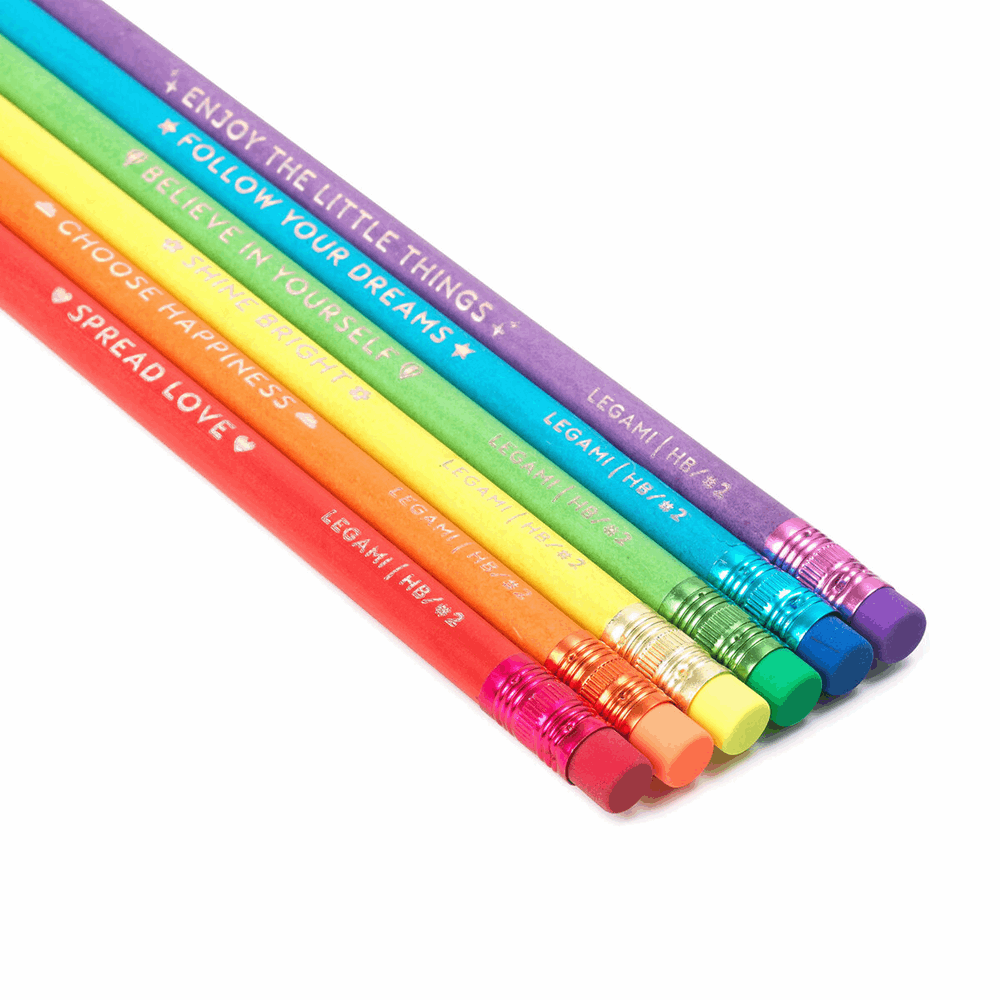 LEGAMI RPSKIT1 ΜΟΛΥΒΙΑ ΗΒ HAPPINES FOR EVERY DAY MADE FROM RECYCLED PAPER ΣΕΤ 6τμχ
