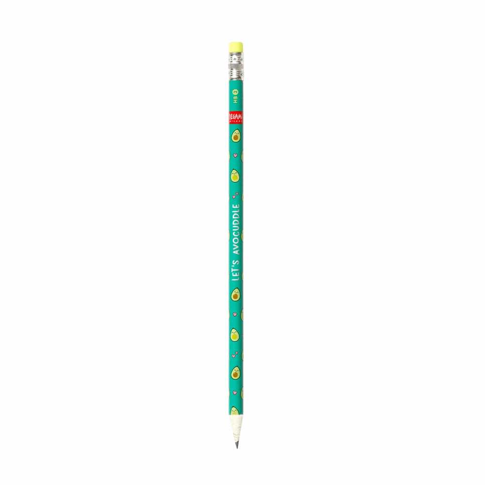 LEGAMI SCVKIT70 ΜΟΛΥΒΙ ΗΒ ΜΕ ΓΟΜΑ I USED TO BE A NEWSPAPER RECYCLED PAPER PENCIL AVOCADO