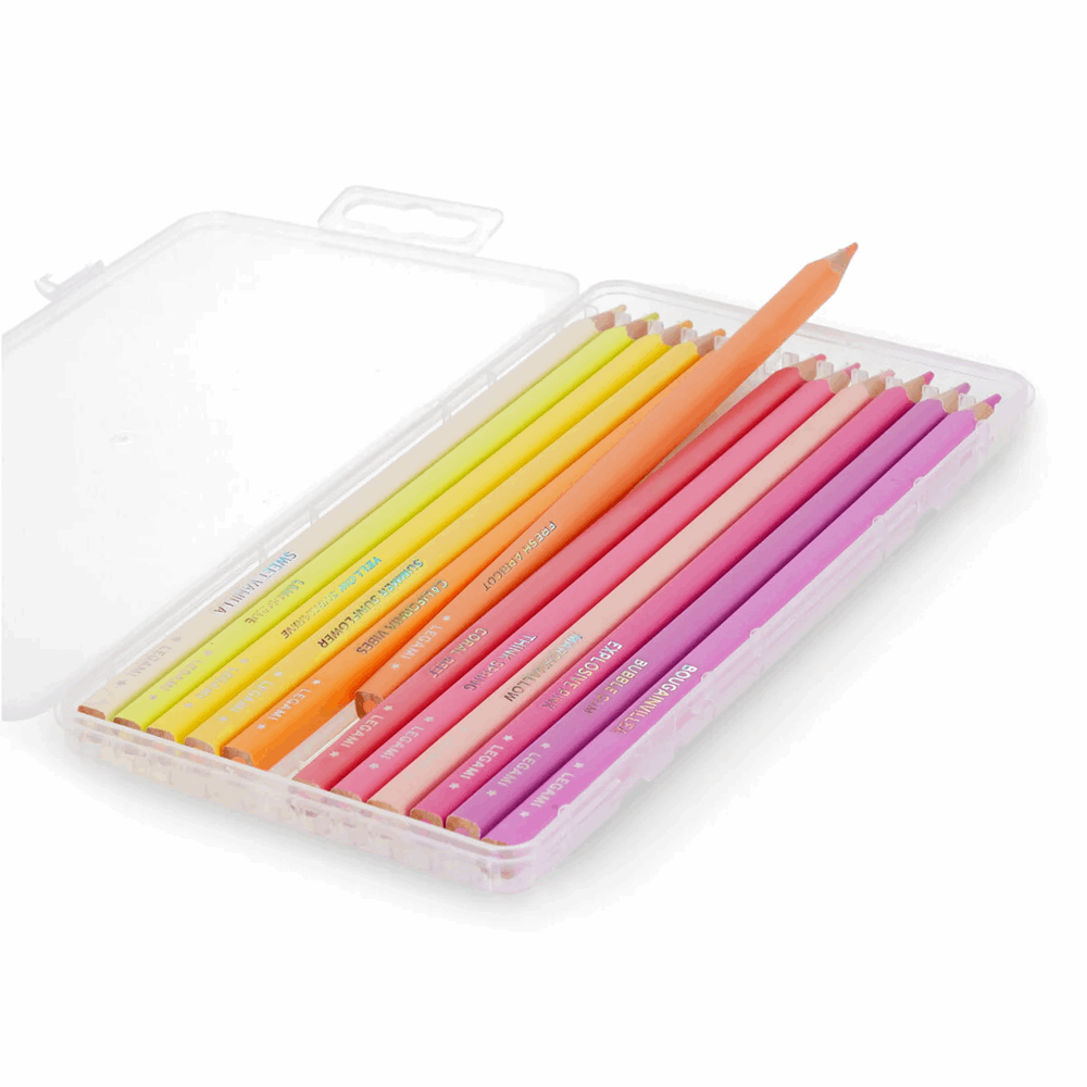 LEGAMI ΣΧΟΛΙΚΕΣ ΞΥΛΟΜΠΟΓΙΕΣ LIVE COLOURFULLY SUNSET PALETTE ΣΕΤ 12τμχ MAGENTA ΣΕ ΠΛΑΣΤΙΚΗ ΘΗΚΗ EV0001