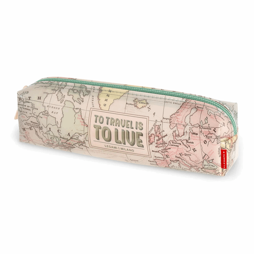 LEGAMI PC0024 TRANSPARENT PENCIL CASE TRAVEL