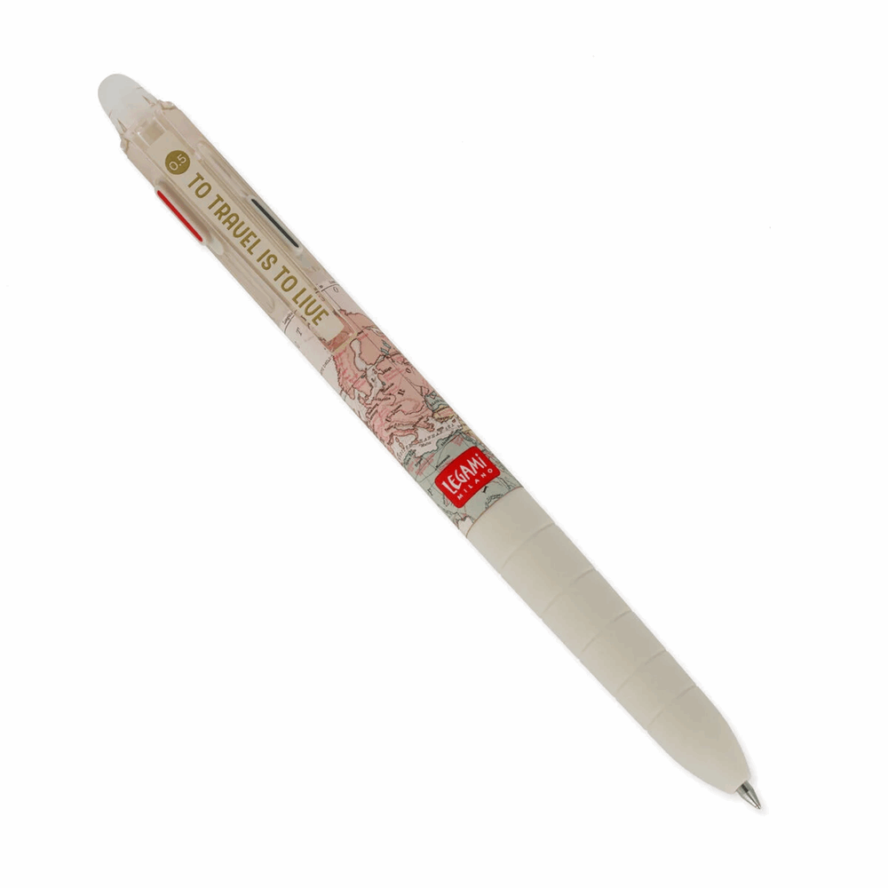 LEGAMI TEPKIT1 MAKE MISTAKES - 3-COLOUR ERASABLE GEL PEN - TRAVEL