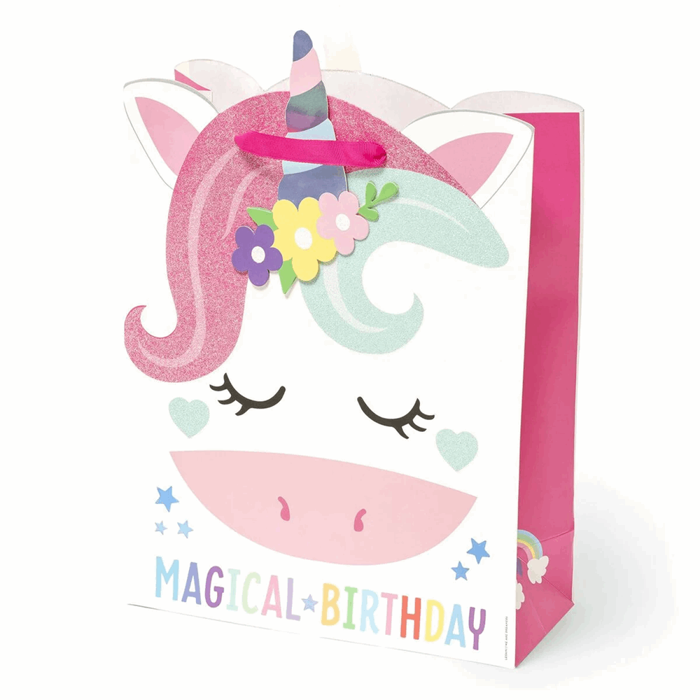 LEGAMI GB00598 LARGE GIFT BAG UNICORN