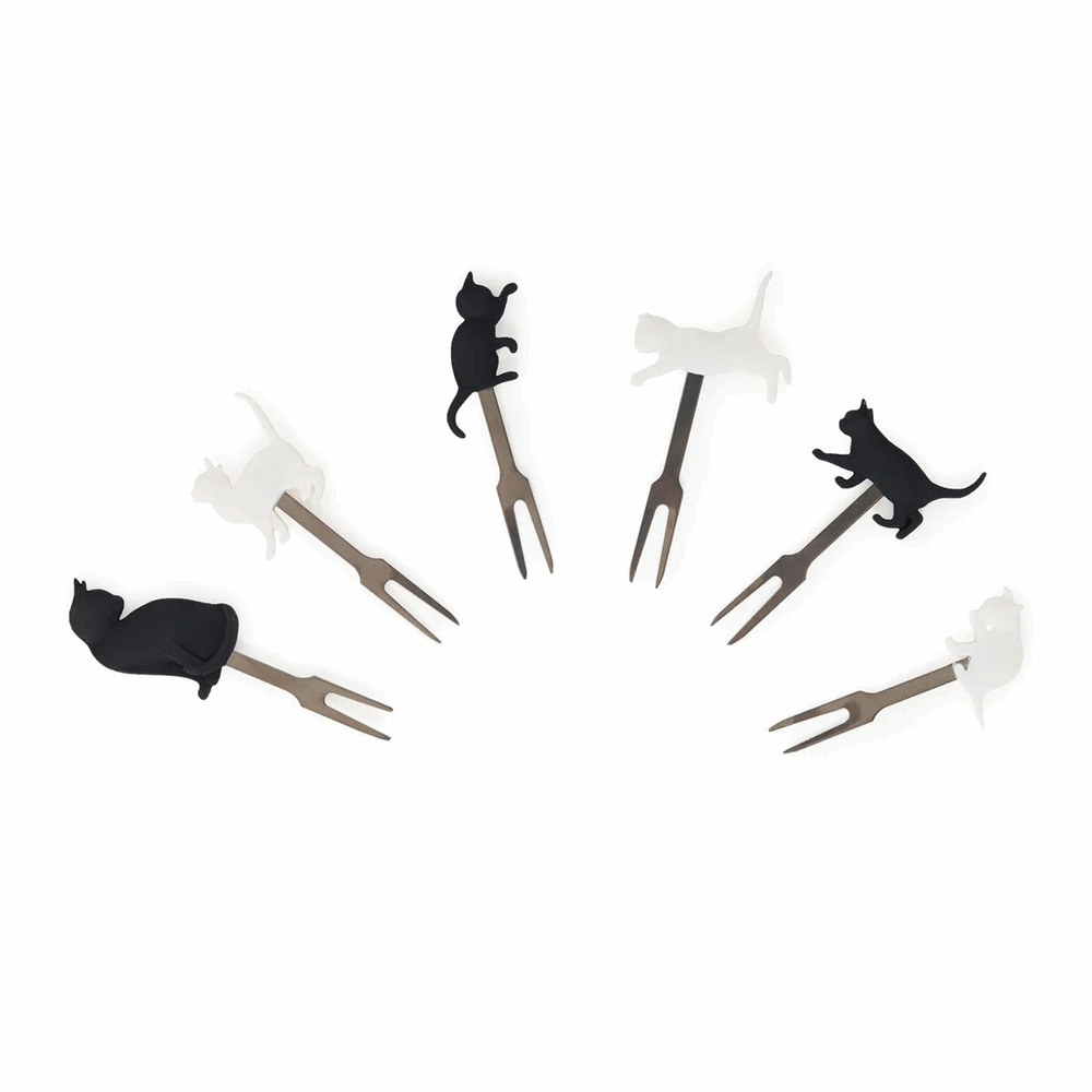 LEGAMI  PICK0001 APERITIF FORK MEOW