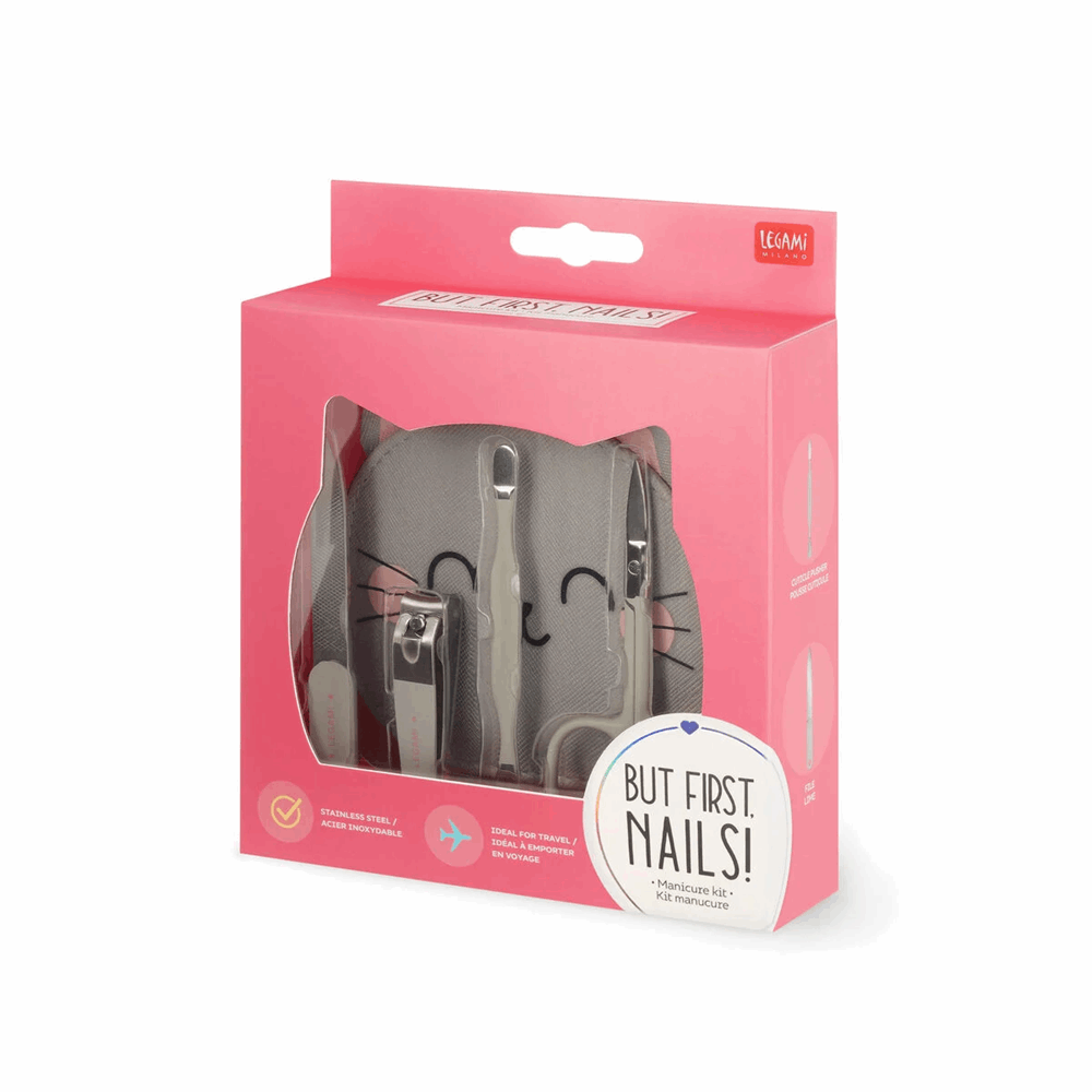 LEGAMI MST0002 BUT FIRST, NAILS!  - MANICURE SET - KITTY