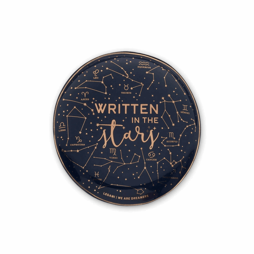 LEGAMI CPL0001 RINGS & THINGS - CERAMIC PLATE - STARS