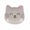 LEGAMI CPL0002 RINGS & THINGS - CERAMIC PLATE - KITTY