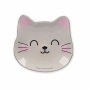 LEGAMI CPL0002 RINGS & THINGS - CERAMIC PLATE - KITTY