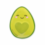 LEGAMI CPL0004 RINGS & THINGS - CERAMIC PLATE - AVOCADO