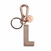 LEGAMI INK0012 MY INITIAL  - KEY RING - L- PINK