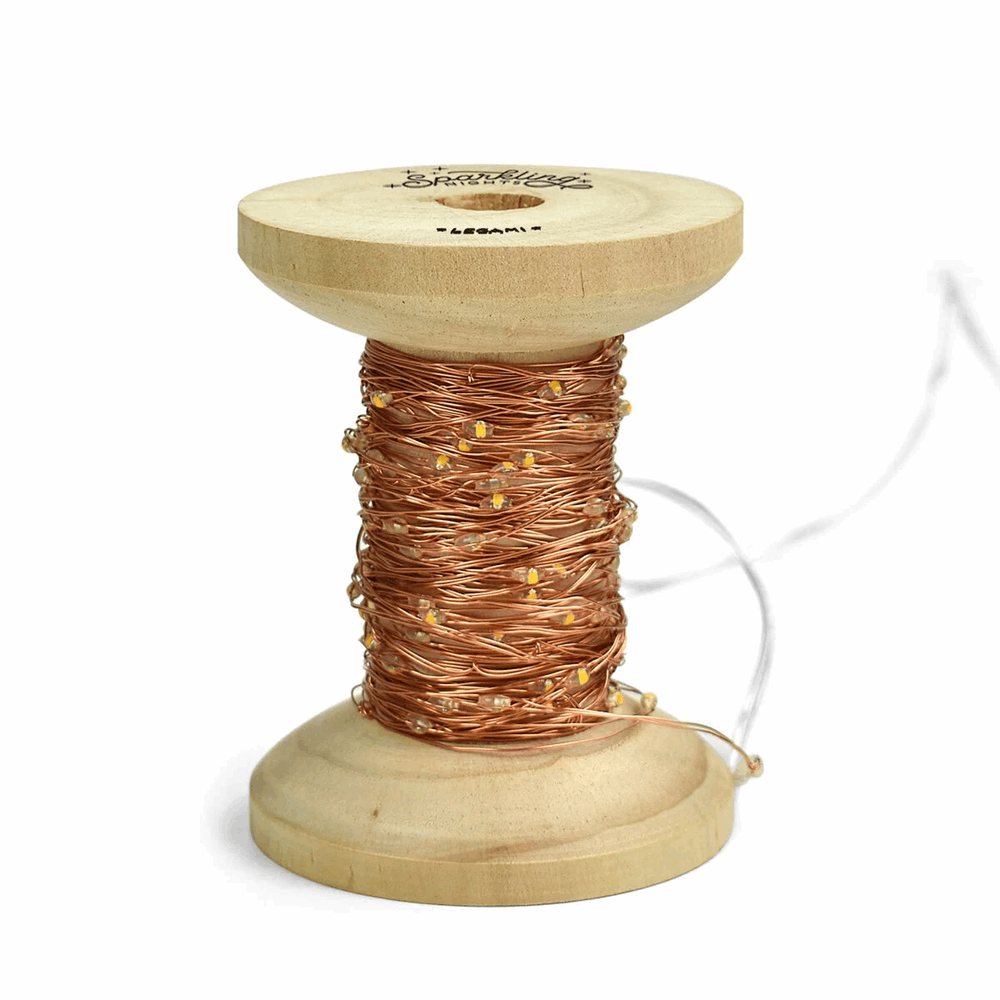 LEGAMI LIG0001 LIGHTING CHAIN WITH WOODEN SPOOL No26