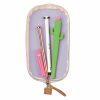 LEGAMI PCS0003 PENCIL CASE CUTE! VIOLET