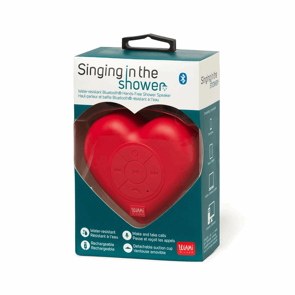 LEGAMI SHOW0008 SINGING IN THE SHOWER - HANDS-FREE SPEAKER - HEART