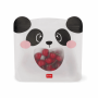 LEGAMI ZB0004 SNACK BAGS - SET OF 3 REUSABLE FOOD POUCHES - PANDA
