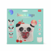 LEGAMI ZB0004 SNACK BAGS - SET OF 3 REUSABLE FOOD POUCHES - PANDA
