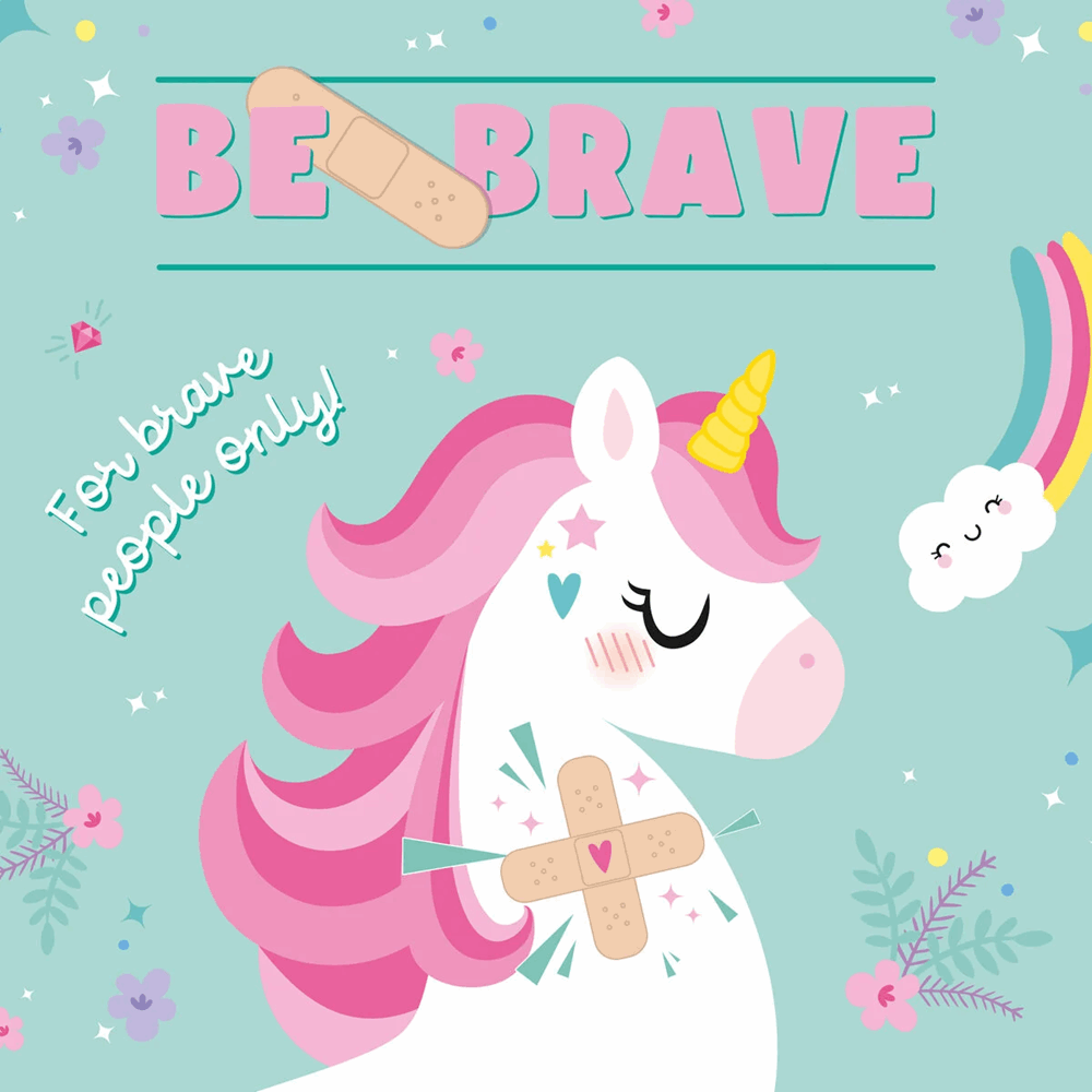 LEGAMI PLSKIT1 BE BRAVE - 30 PRINTED ADHESIVE BANDAGES - UNICORN