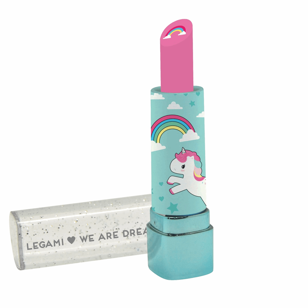 LEGAMI LIPKITUNI XOXO SCENTED ΓΟΜΑ UNICORN