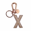 LEGAMI INK0024 MY INITIAL - KEY RING - X - PINK