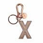LEGAMI INK0024 MY INITIAL - KEY RING - X - PINK