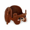 LEGAMI CTP0002 TRAVEL PILLOW WITH EYE MASK - MY TRAVEL BUDDY - TEDDY BEAR