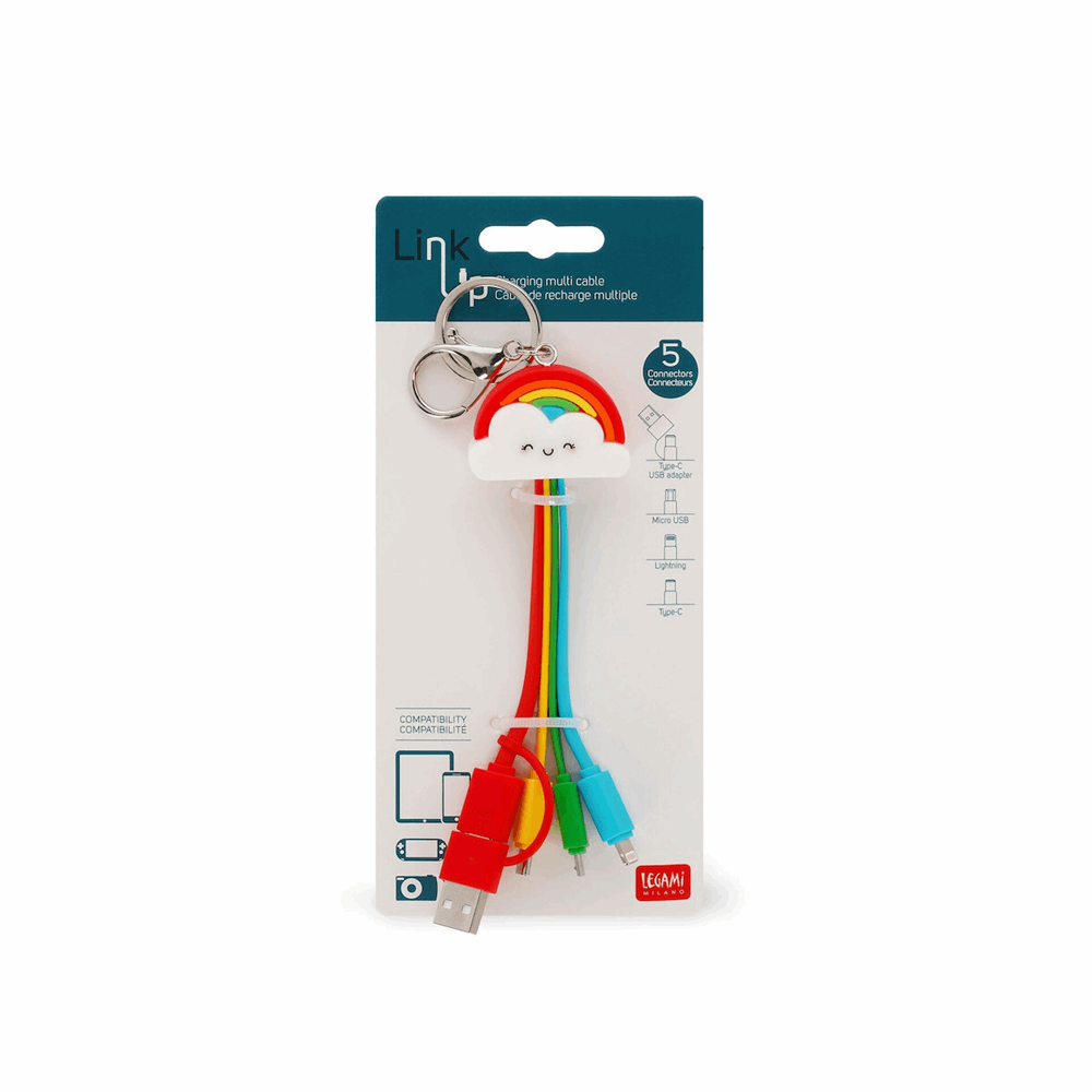 LEGAMI UCC0006 LINK UP - ΠΟΛΛΑΠΛΟ ΚΑΛΩΔΙΟ ΦΟΡΤΙΣΤΗ RAINBOW