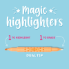 LEGAMI EH0001 MAGIC HIGHLIGHTERS 6pcs