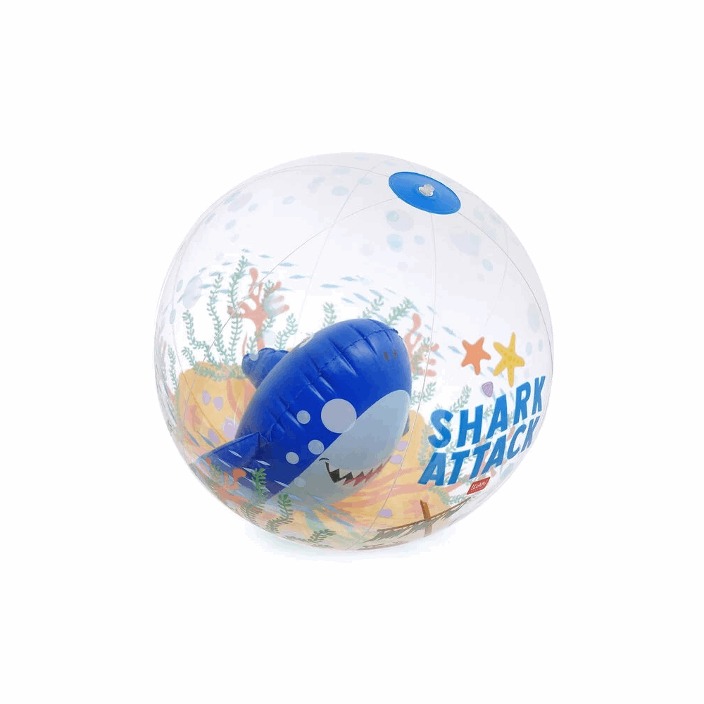 LEGAMI BBS0004 INFLATABLE BEACH BALL - SHARK