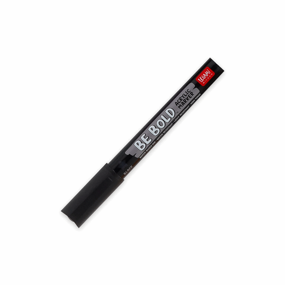 LEGAMI  ACMKIT1 ΜΑΡΚΑΔΟΡΟΣ ΑΚΡΥΛΙΚΟΣ  BE BOLD WATER BASED PIGMENT INK BLACK