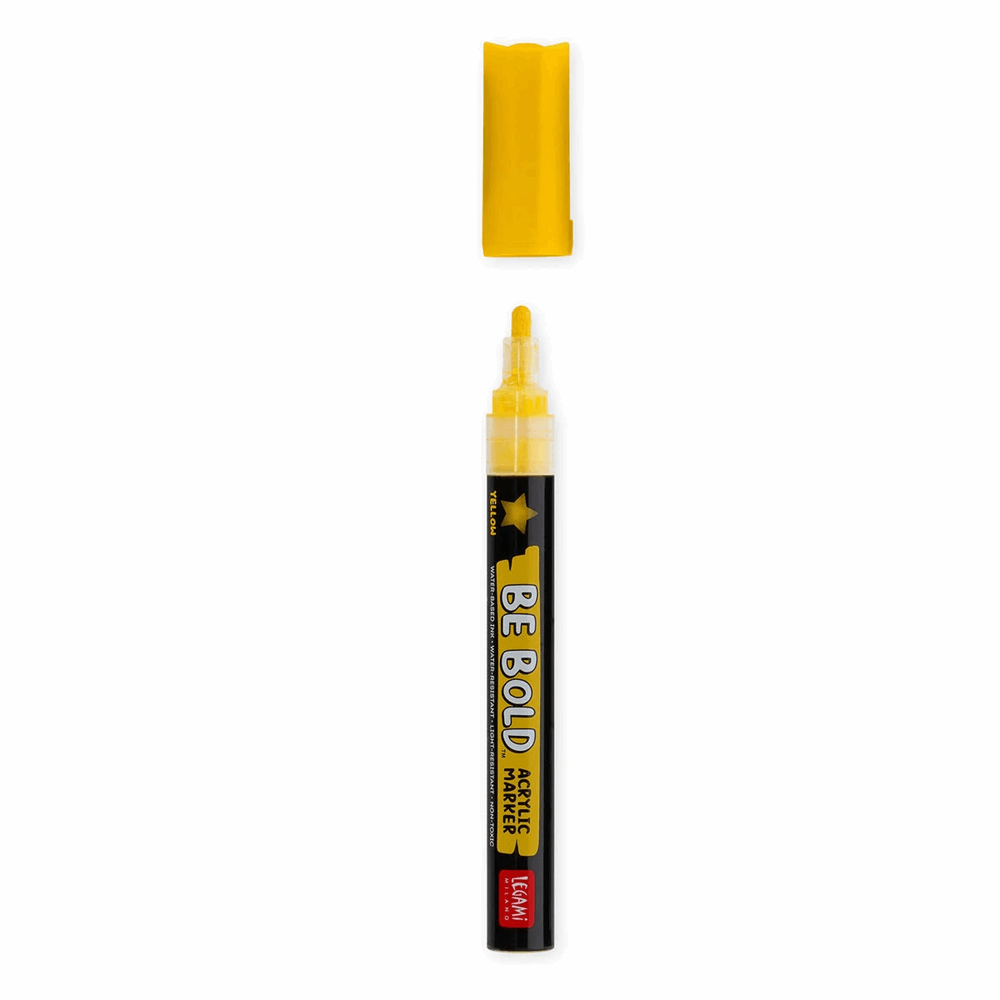 LEGAMI ACMKIT5 ΜΑΡΚΑΔΟΡΟΣ ΑΚΡΥΛΙΚΟΣ BE BOLD WATER BASED PIGMENT INK YELLOW