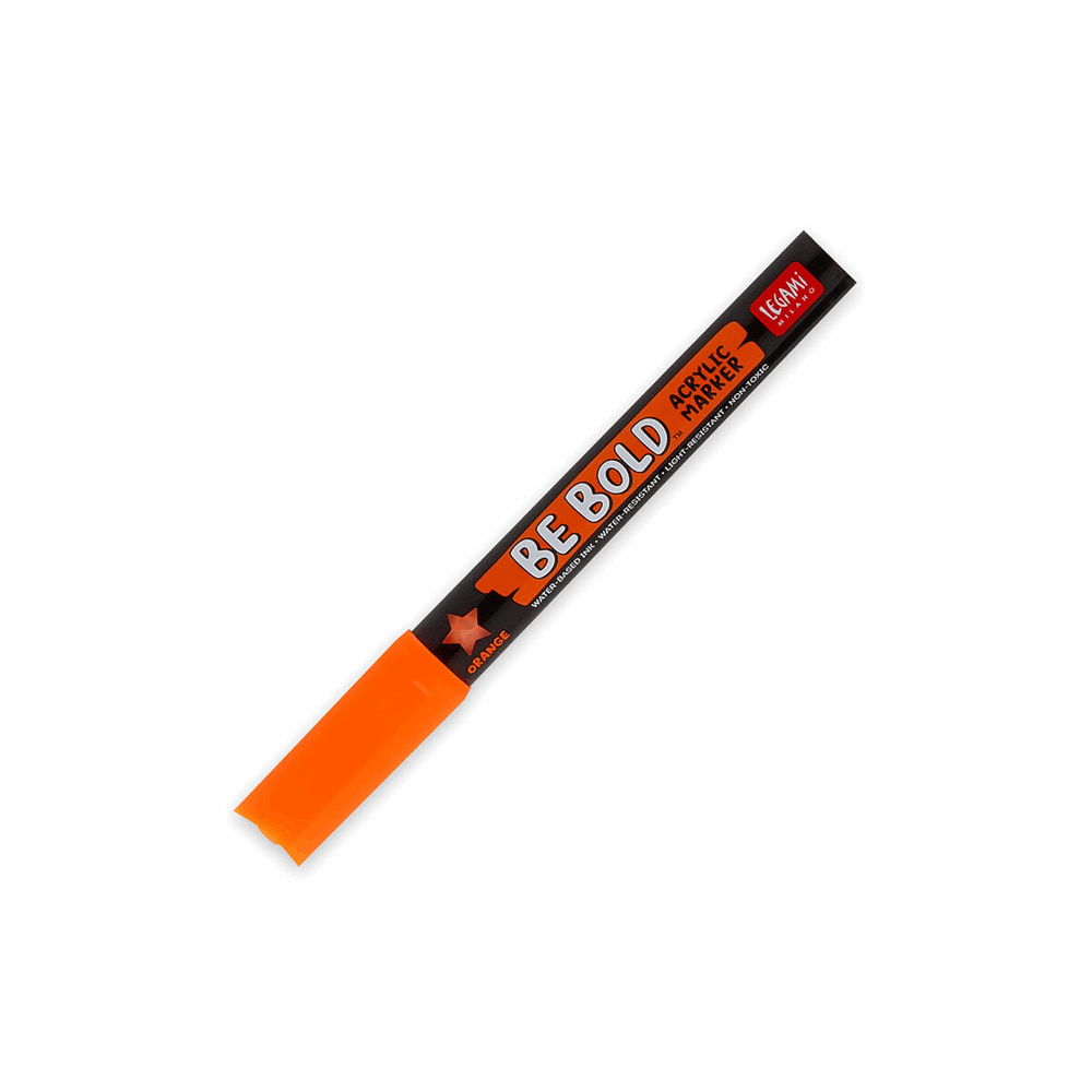 LEGAMI ACMKIT6 ΜΑΡΚΑΔΟΡΟΣ ΑΚΡΥΛΙΚΟΣ BE BOLD WATER BASED PIGMENT INK ORANGE