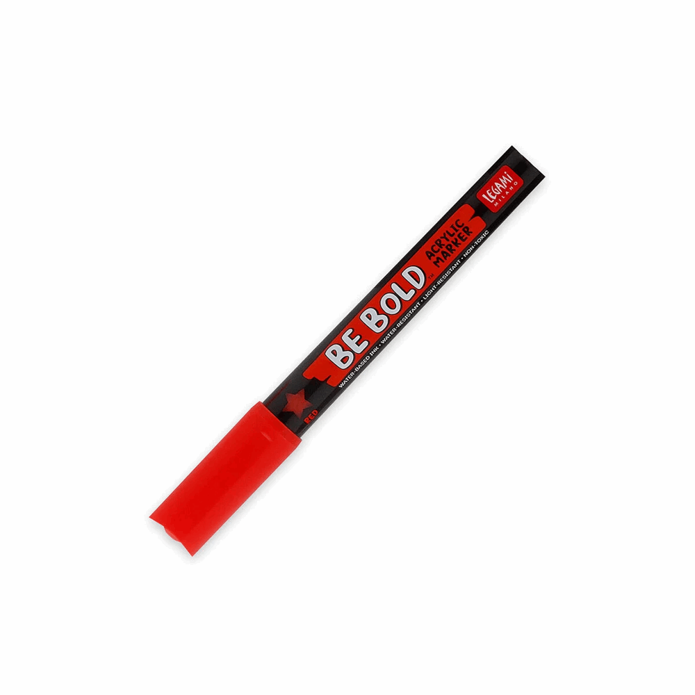 LEGAMI ACMKIT7 ΜΑΡΚΑΔΟΡΟΣ ΑΚΡΥΛΙΚΟΣ BE BOLD WATER BASED PIGMENT INK RED