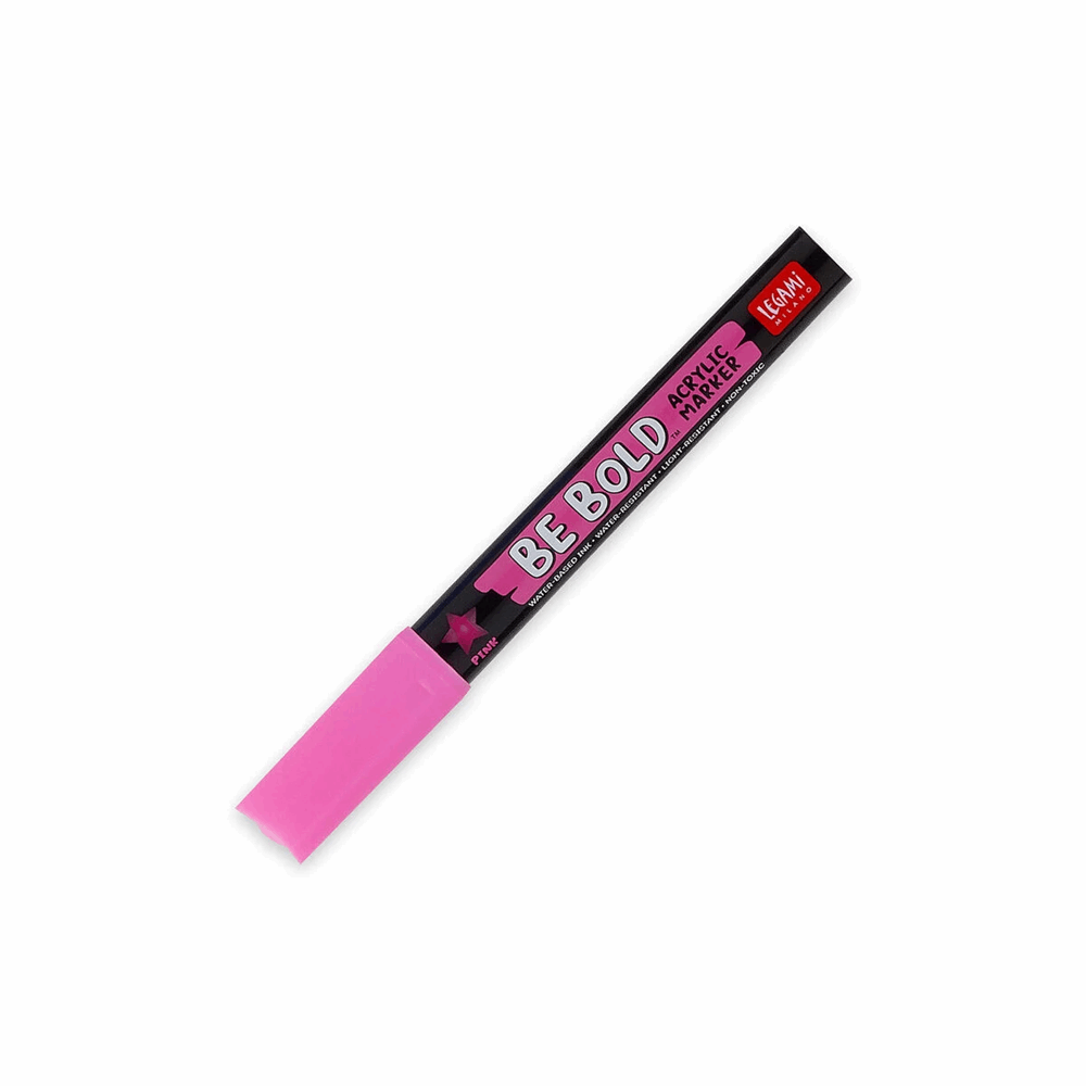 LEGAMI ACMKIT8 ΜΑΡΚΑΔΟΡΟΣ ΑΚΡΥΛΙΚΟΣ BE BOLD WATER BASED PIGMENT INK PINK